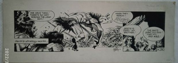 FUMETTO STRISCIA ORIGINALE DI MARTIN ASBURY "GARTH" 1976 | eBay Europe