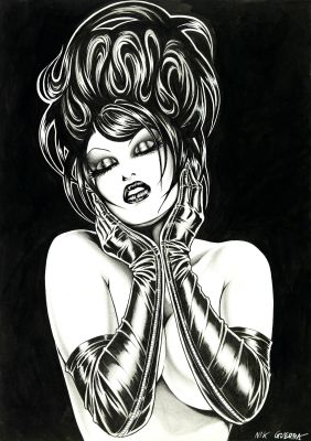 Lot 31 - Guerra Nik - "Magenta - Gloves", 2010 | Urania Casa d’Aste