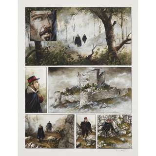 TERPANT Jacques (né en 1957) "Sept cavaliers" " Sept cavaliers : Le Pont de Sépharée ". | Tajan