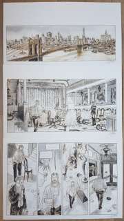 Broadway T1 - Planche originale (p.46) Une rue en Amérique BROADWAY -  (2014) | Catawiki