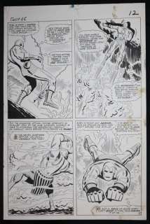 Don Heck, Mike Esposito - Tales of suspense #66 p. 9 - iron man underwater action vs. Attuma - 1965