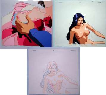 Venus Five + Classmate + drawing - animation cel - erotique - (1994) | Catawiki