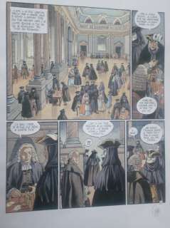 Griffo - Giacomo C. T11 - Planche originale en couleurs directe (p.18) - .Des lettres...   - (2000) | Catawiki