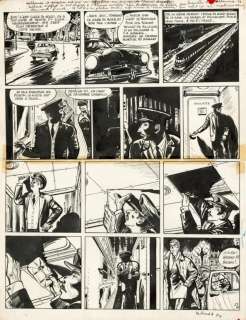 Jijé. Planche originale Valhardi | BDEnchères