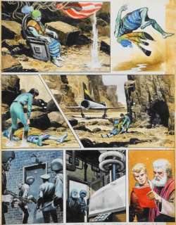 Lawrence, Don - Originele pagina - Trigië - De gestolen formule (The hydro man) - (1972) | Catawiki