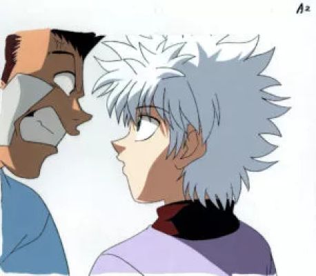 Togashi Yoshihiro - Hunter X Hunter | Celluloïd – Léolio et Kirua Zoldik – Hunter X Hunter – 3301 | La Galerie de la Bande Dessinée