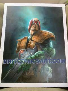 Greg Staples - 2000ad prog 2019 painted judge dredd cover by greg staples issue 2019 page 1