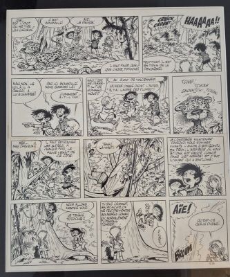 Jean Tabary | Planche Totoche "Le Grand voyage" 1966 | 2DGalleries
