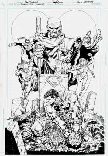 Dan Jurgens Trevor Scott - tangent: superman‘s reign #1 cover (superman, flash, green lantern) 2008