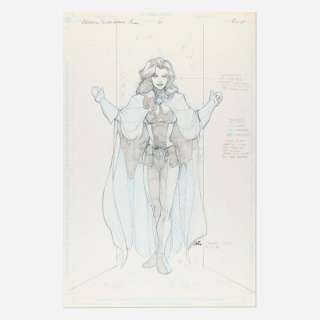 Lee Moder, Legion of Super-Heroes Annual #6 Pin-Up Original Art (DC Comics, 2000) | Landry Pop Auctions