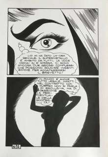 Satanik n, 34 - tavola originale - Page volante - (1966) | Catawiki