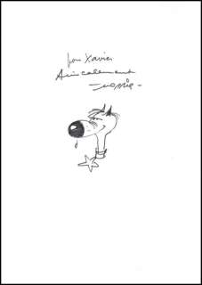 Morris. Dessin dédicacé Lucky Luke | BDEnchères