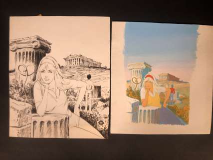 Sidobre, Jean (1924-1988) Alice... | SIDOBRE, Jean (1924-1988) Alice et le symbole grec,... | Oger-Blanchet