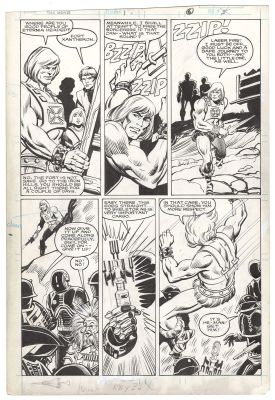 George Tuska | Masters of the Universe: The Motion Picture #1 p6 | Nostalgic Investments