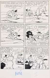 Bottaro, Luciano... | BOTTARO, Luciano (1931-2006) Pépito, planche 15. Encre... | Coutau Bégarie