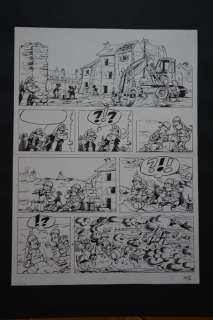 Nic (Nicolas Broca) - Planche originale (p.14) Spirou et Fantasio T32 - Les Faiseurs de silence - (1983) | Catawiki