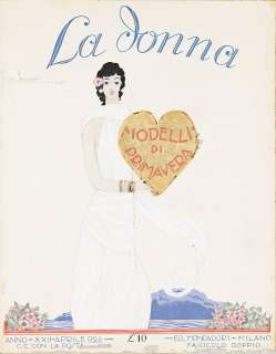 GEORGES LEPAPE "La donna / Modelli di Primavera." | Swann Galleries