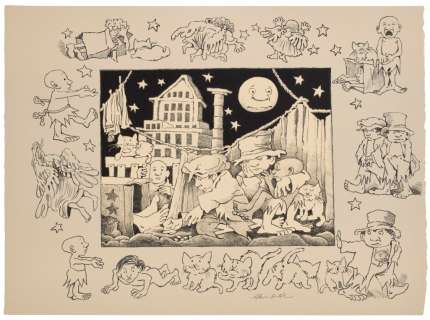 Maurice Sendak (1928-2012) | At Home with Jack and Guy | Christie’s