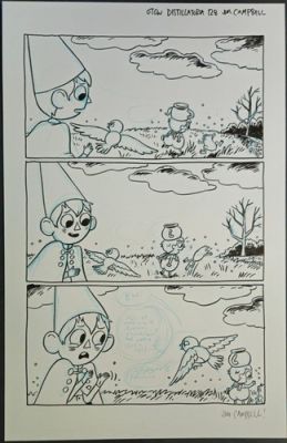 Over the Garden Wall Original Artwork by Jim Campbell Distillatoria page 128 | eBay Europe