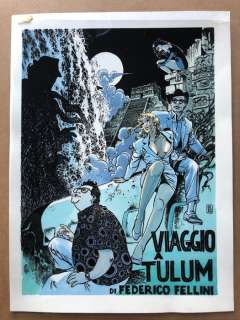 Milo Manara - Viaggio a Tulum - 2x mises en couleurs avec calques (1990) - (1990) | Catawiki