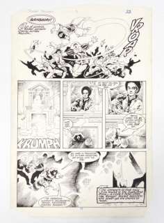 Mike Mignola Rocket Raccoon #2 Original Art | Bruneau & Co. Auctioneers