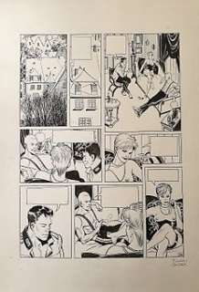 La Figlia di Wolfland - Franco Saudelli - tavola originale firmata - EO - (1985) | Catawiki