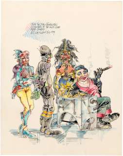 S. CLAY WILSON - RUBY THE DYKE SPECIALTY ORIGINAL ART. | Hake’s