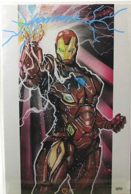 Gorkem Demir Signed Iron Man Print 3 of 10 | eBay US (Buy It Now)