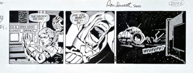 Original Judge Dredd artwork by Ron Smith - ’The Drokk We Did!’ | eBay Europe (Buy It Now)