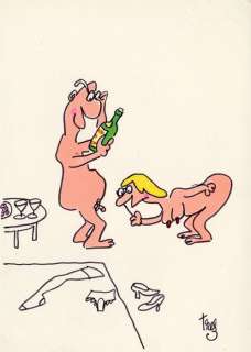 Trez - Dessin original - Des lunettes | Catawiki