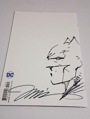 Jim Lee Batman original Sketch/Jam Peice On Dark Nights Metal Blank cover | eBay US (Buy It Now)