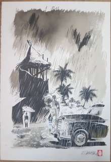 Choc - Page de titre orignale  du tirage de tête - Les fantômes de Knightgrave - Editions Khani -  (2014) | Catawiki