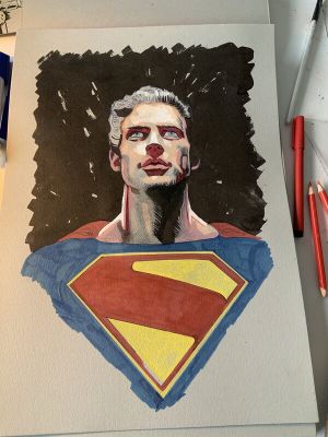 Stewart Kenneth Moore | Superman based on David Corenswet | 2DGalleries