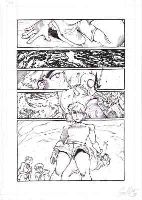 Guillaume Singelin | Shin Zero 2 - Planche originale 179 | 2DGalleries