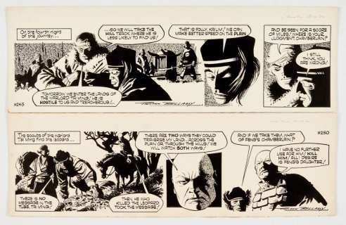 Garth: The Bride of Jenghiz Khan (1974) two original artworks by… | Comic Book Auctions ltd