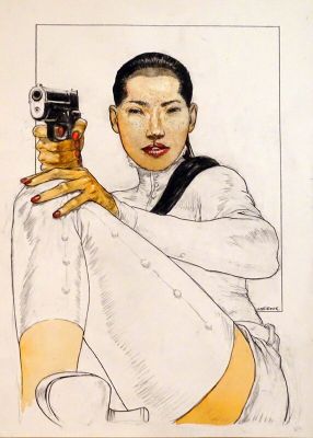 Liberatore | La femme au Pistolet | 2DGalleries