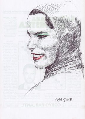 Liberatore | Portrait de Femme- O | 2DGalleries