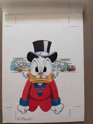 Olivier Fiquet | Couverture originale mickey parade / olivier fiquet | 2DGalleries