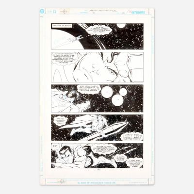 Lot 334 - Gustavo Vazquez and Claude St. Aubin, Martian Manhunter Annual Vol 2 #2 Story Page 16 Original Art (D.C. Comics, 1999) | Landry Pop Auctions