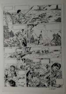 Verhaeghe, Christian | Original page (p.68)  - Ambre Blanc 4  - Été  - (2000) | Catawiki