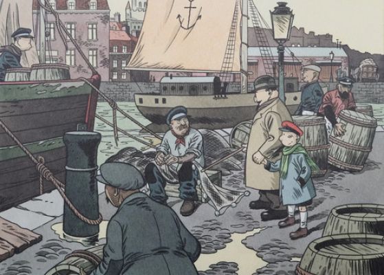 LE GALL : Théodore Poussin - Les quais de l’enfance, EX LIBRIS signée | eBay Europe (Buy It Now)