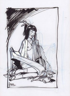 Hub | Okko Geisha Et Son Chat | 2DGalleries