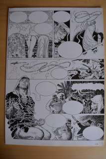 Milo Manara - Tavola originale "Lo Scimmiotto" - Page volante - (1976) | Catawiki