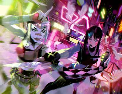 Simone Di Meo One-Of-One Original Giclée Art Future State: Gotham #4 Double Cover | Kirby’s Comic Art