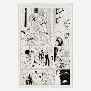 Gustavo Vazquez, Sunfire and Big Hero Six #3 Story Page 10 Original Art (Marvel Comics, 1998) | Landry Pop Auctions