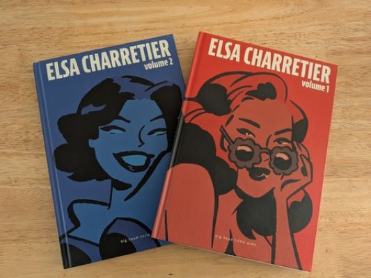 ELSA CHARRETIER Volume 1 & 2 Hardcover Signed Art Books + Kickstarter Exclusives | eBay Europe (Buy It Now)