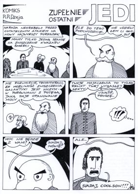 Jan Plata-Przechlewski | Zupełnie ostatni Jedi | Galeria Komiksu
