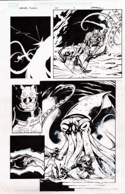 MARVEL RIVALS- LUNA SNOW, GALACTA, DOOM, DAREDEVIL, SQUID - ERIC GAPSTUR | Comix Art Studio