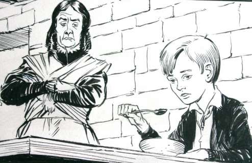 Reed Crandall - Oliver Twist, side 3