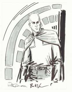 Pia Guerra - y: the last man commission - signed by series writer brian k. Vaughan and signed